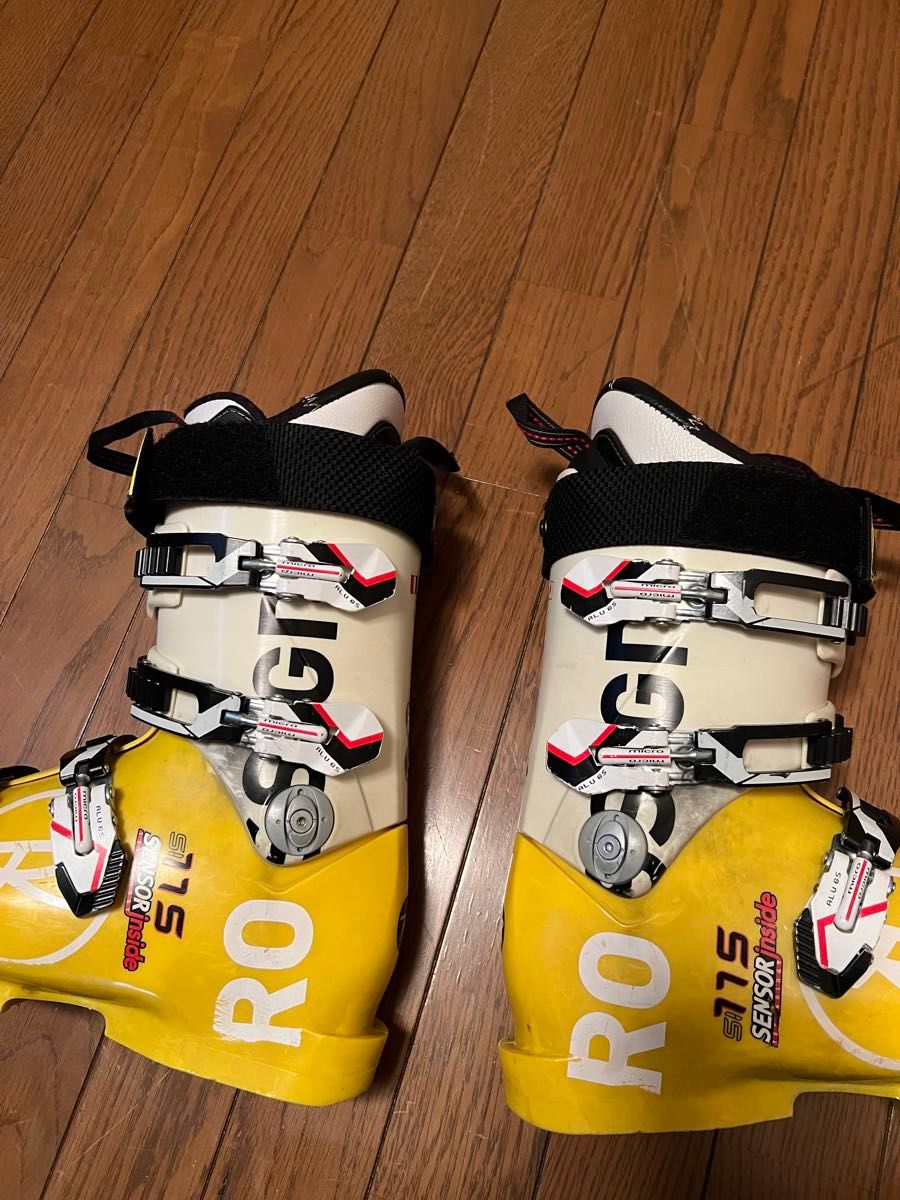 ROSSIGNOL DEMO 115ロシニョール スキーブーツ イエロー 24 5cm｜Yahoo