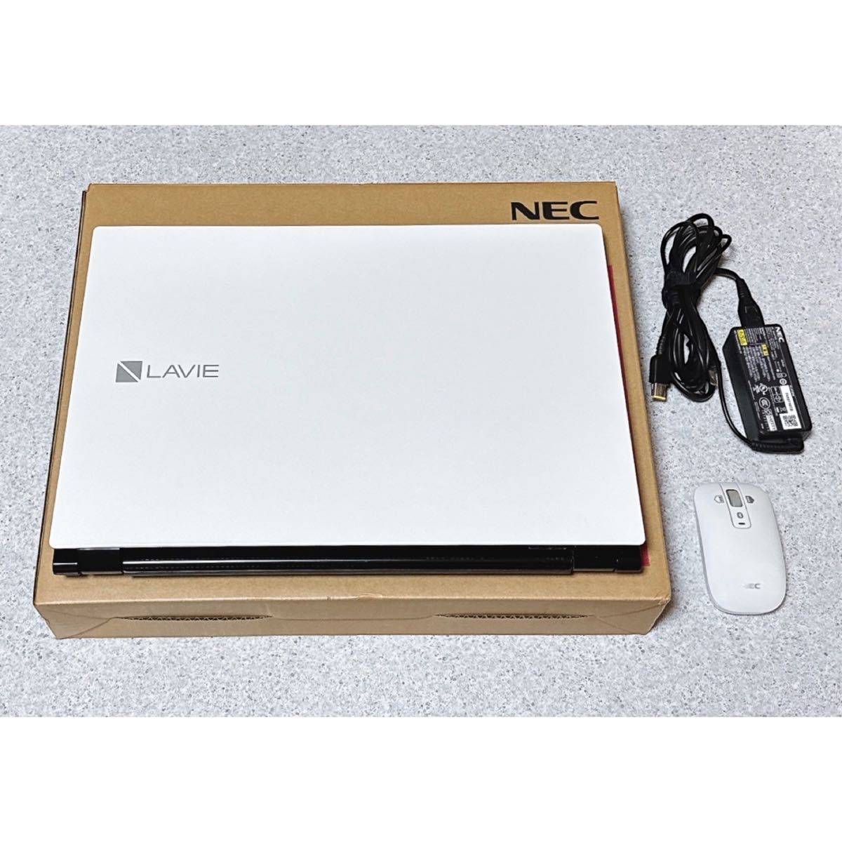 NEC LAVIE NS350GAW ノートパソコン PC クリスタルホワイト 白 Windows