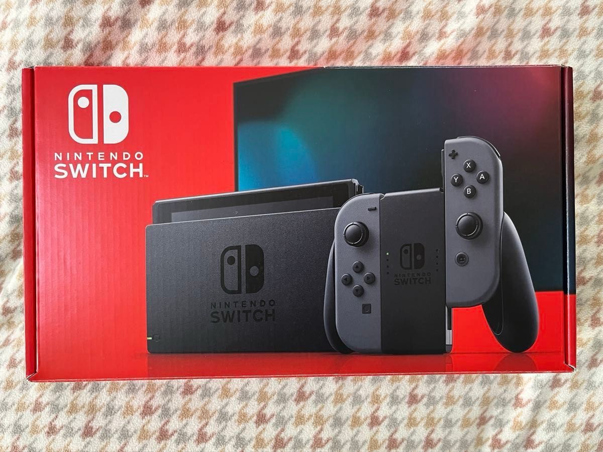 Nintendo Switch グレー ニンテンドースイッチ バッテリー強化版