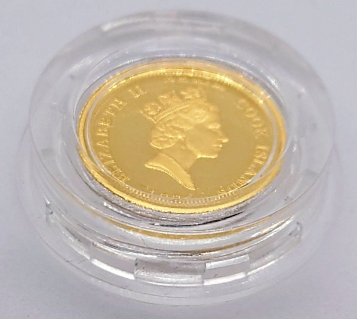 1997年 クック諸島「ダイアナ妃崩御」5ドル金貨 1/25オンス 純金