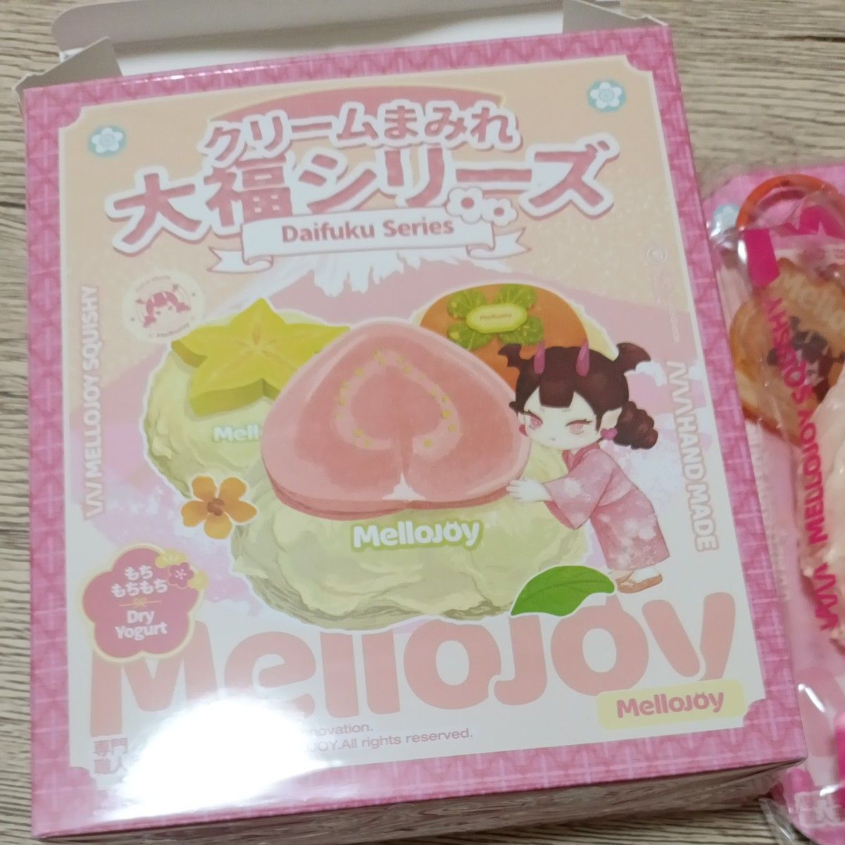 mellojoy メロジョイ スクイーズ 大福 柿 クリームまみれ大福｜Yahoo