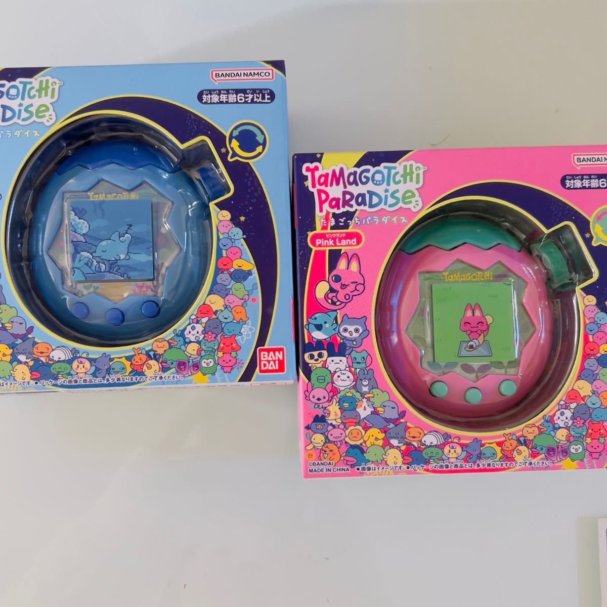 たまごっちパラダイス ブルーウォーター ピンクランド Tamagotchi