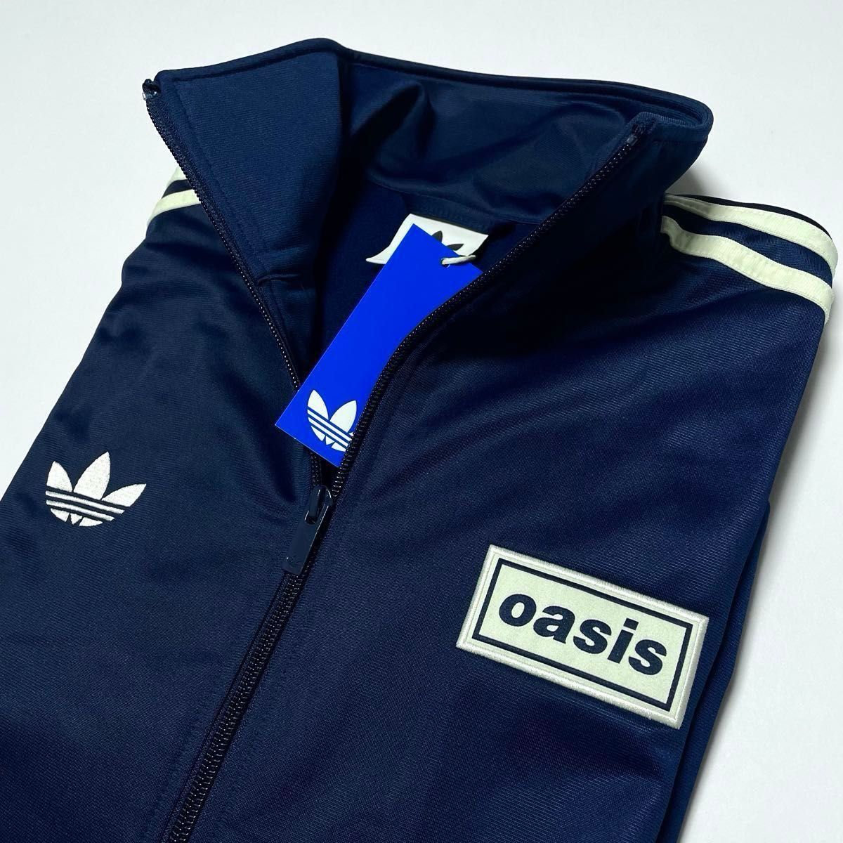 新品XL紺adidas Originals×Oasisツアー ファイヤーバード トラック