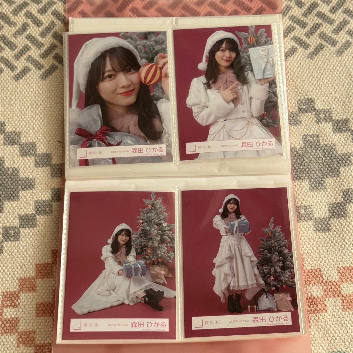 櫻坂46 生写真 森田ひかる 2025年サンタ衣装 コンプ｜Yahoo!フリマ（旧