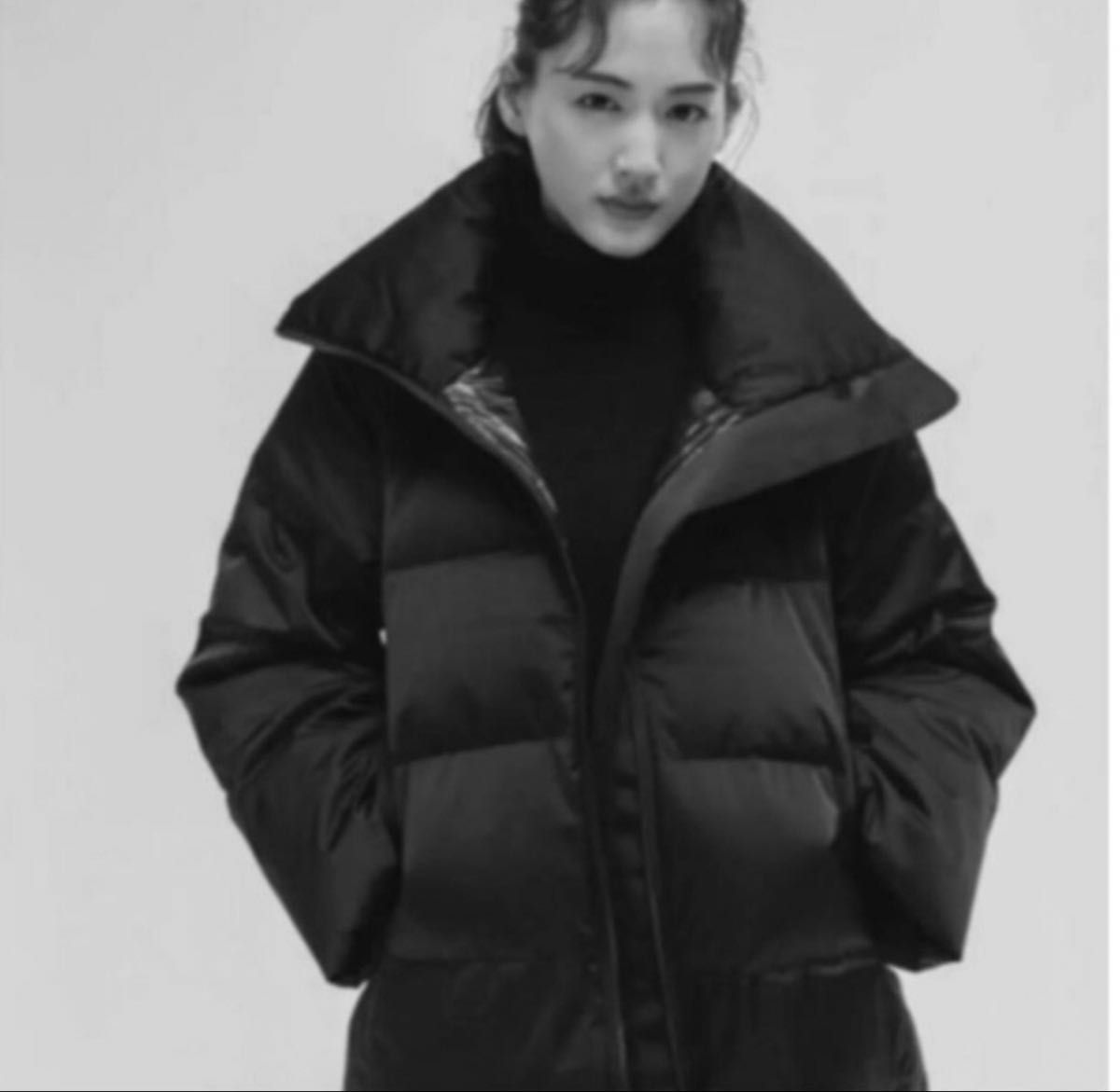 UNIQLO +J ダウンボリュームジャケット ジルサンダー 黒 S｜Yahoo