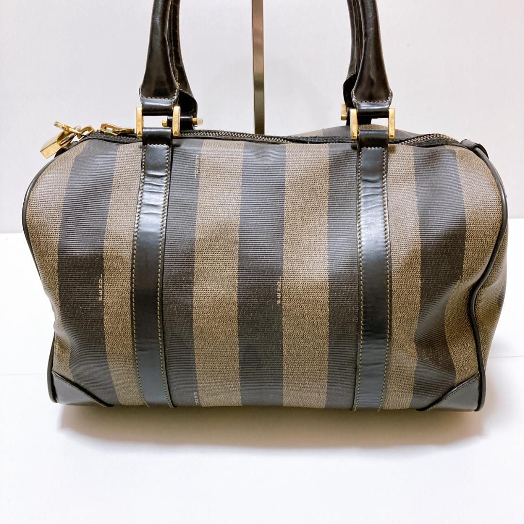 FENDI(フェンディ) ペカン柄 ヴィンテージ ミニボストンバッグ