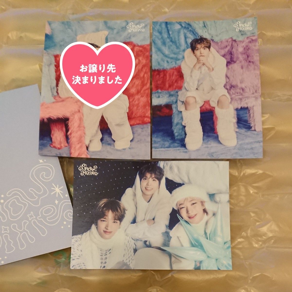 Snow Man SixTONES King&Prince Number_I なにわ男子 ジュニア 厚紙