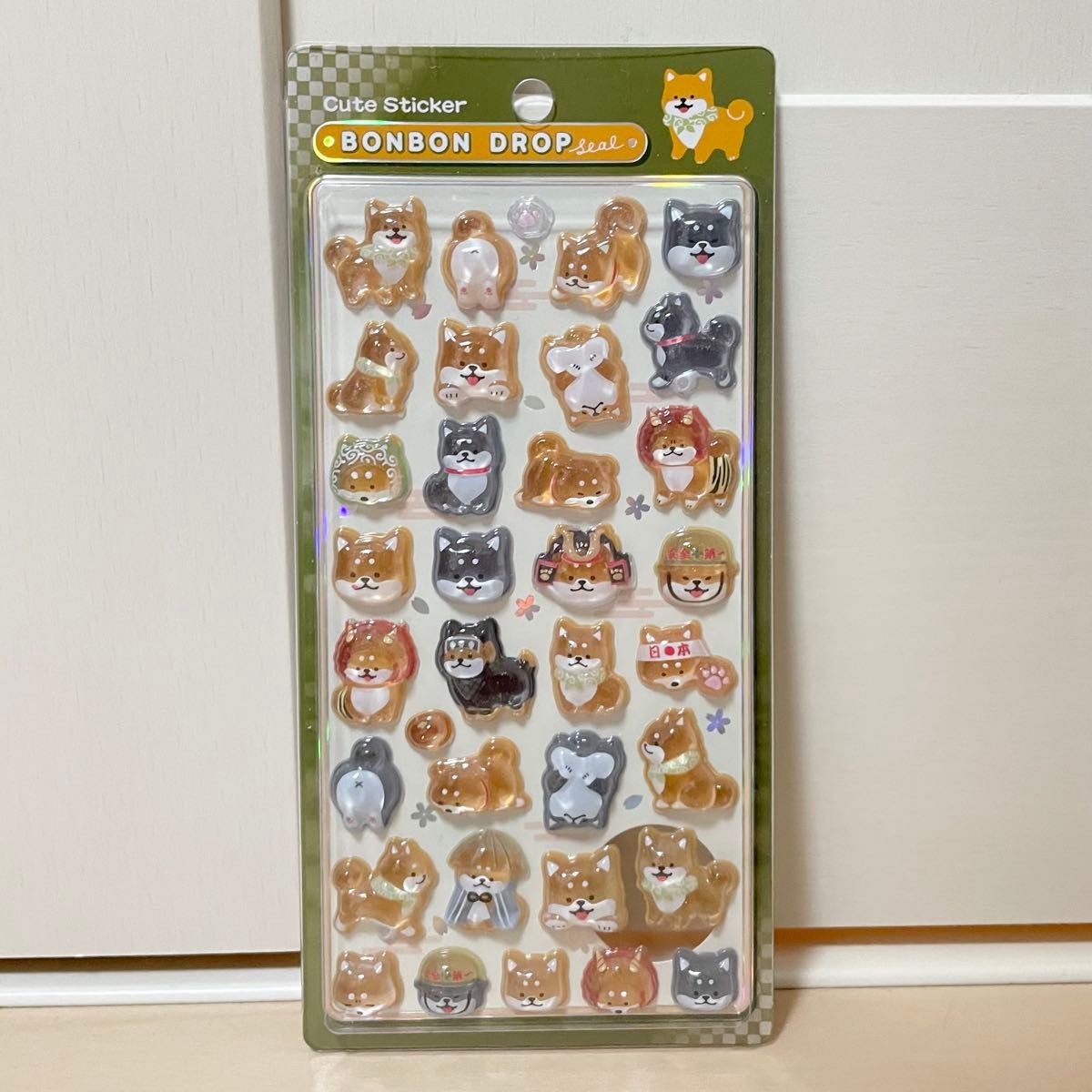 専用です ボンボンドロップシール お相撲さん 和柄 すもう + 柴犬