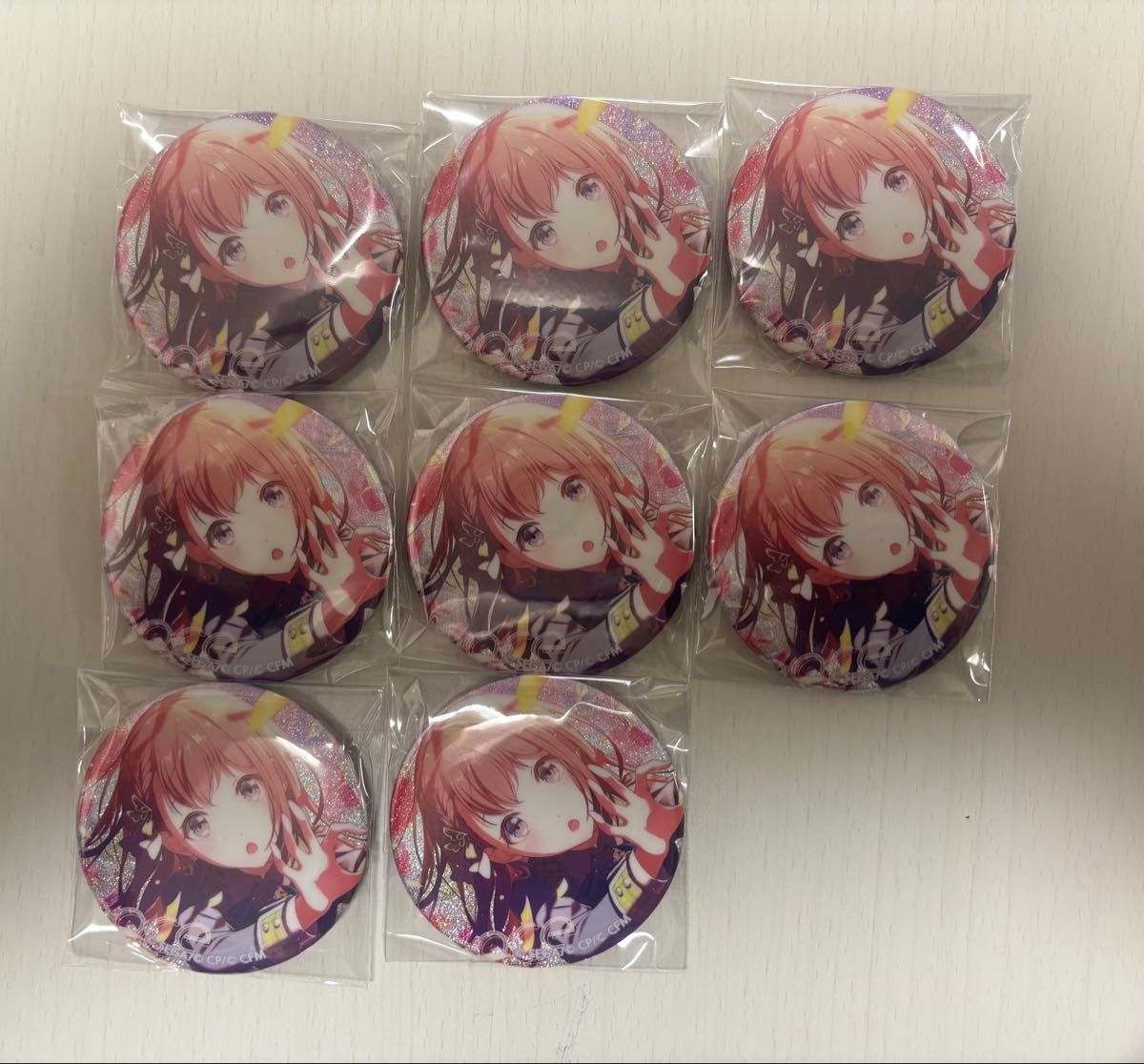 プロセカ グリッター缶バッジ グリ缶 花里みのり｜Yahoo!フリマ（旧