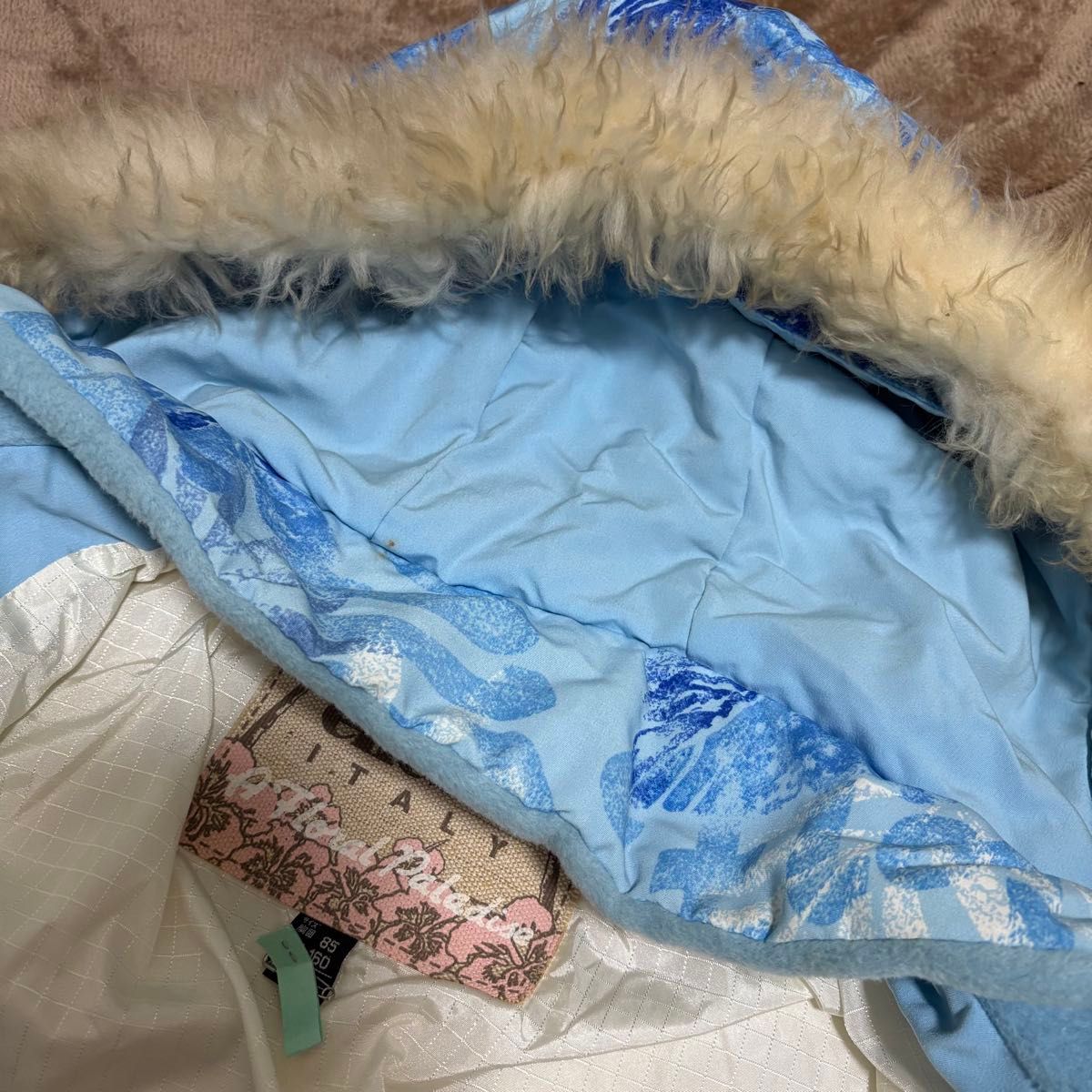 美品】ellesse スキーウェア スノボウェア レディース上下 L 水色