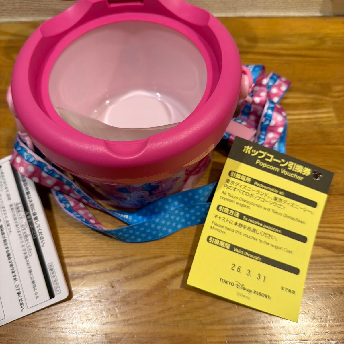 ミニーのファンダーランド ポップコーンバケット パルパルーザ