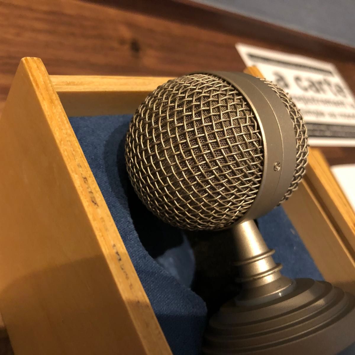 Bluebird ブルーバード コンデンサーマイク ジャンク品 ブルー Blue