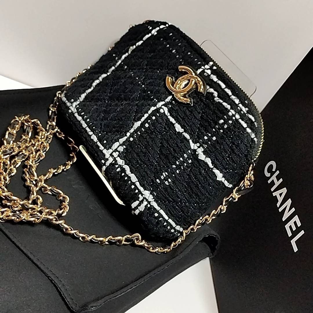 最終値下げ 早い者勝ち 新品箱付き シャネル ツイード ノベルティ VIP