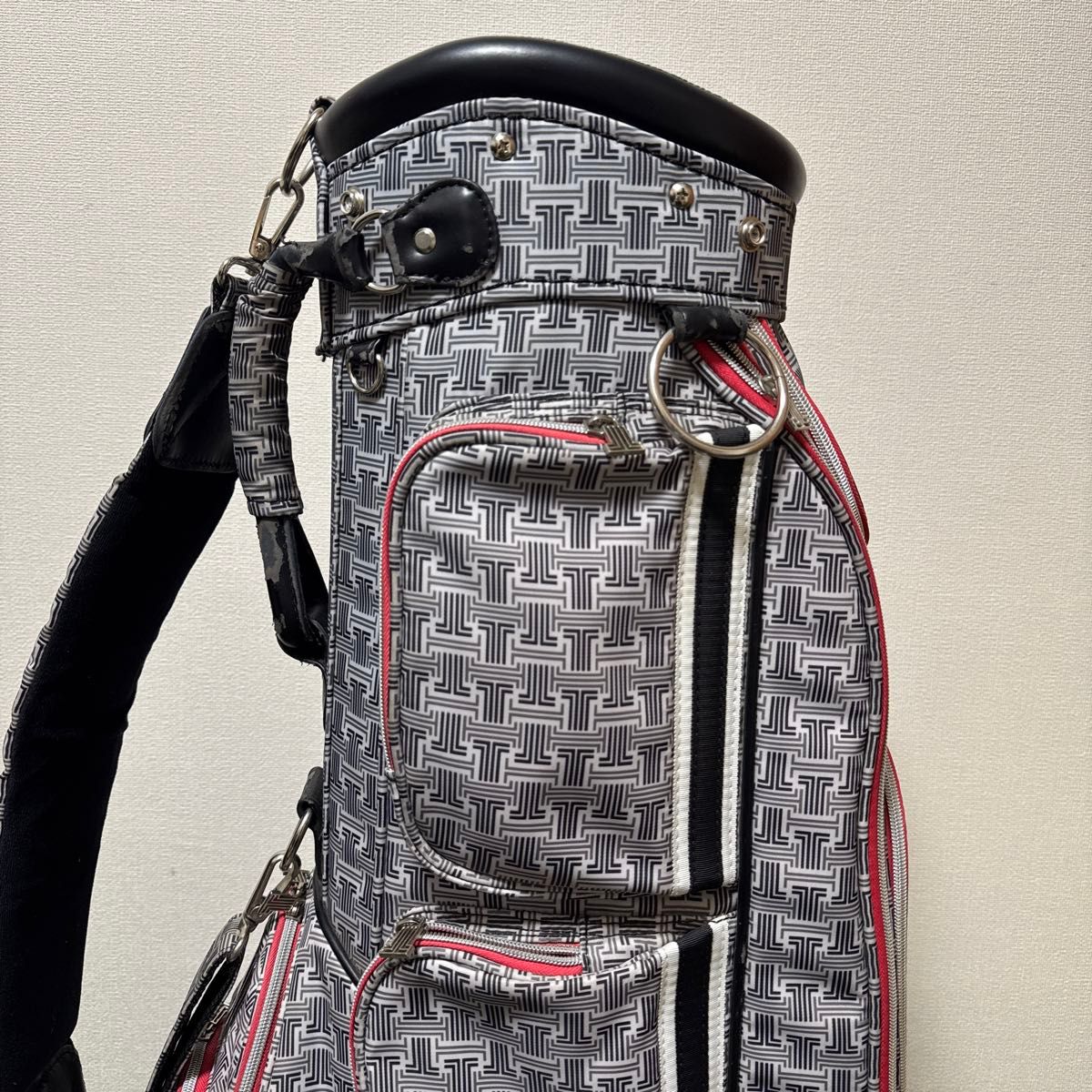 LANVIN SPORT ランバンスボール JLモノグラム キャディバッグ 46in