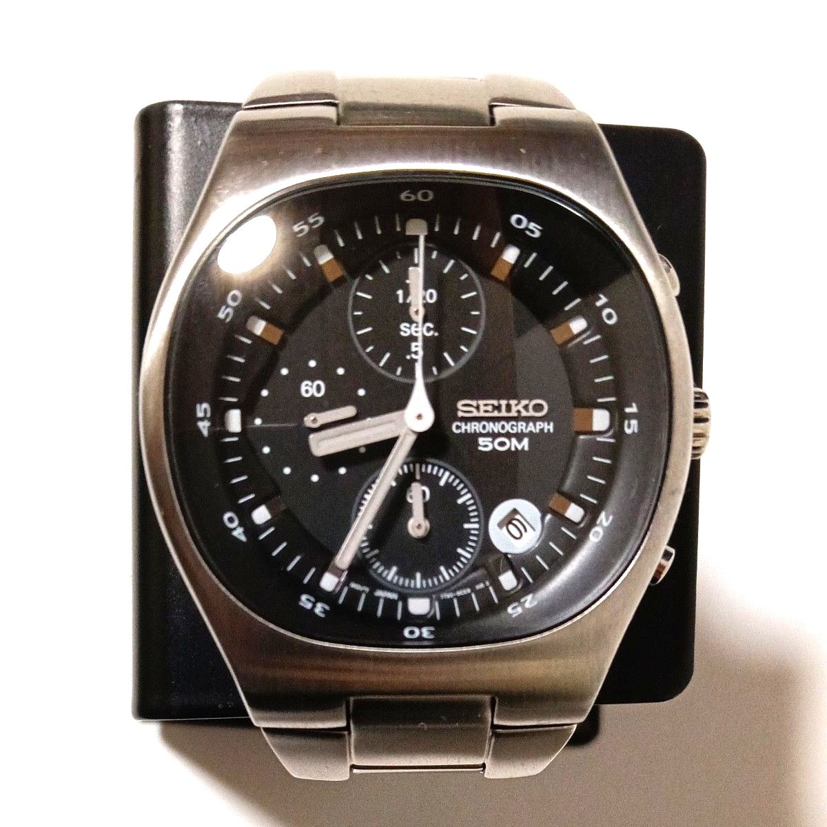 極美品 希少 SEIKO セイコー クロノグラフ CHRONOGRAPH SND 7T92-0CD0