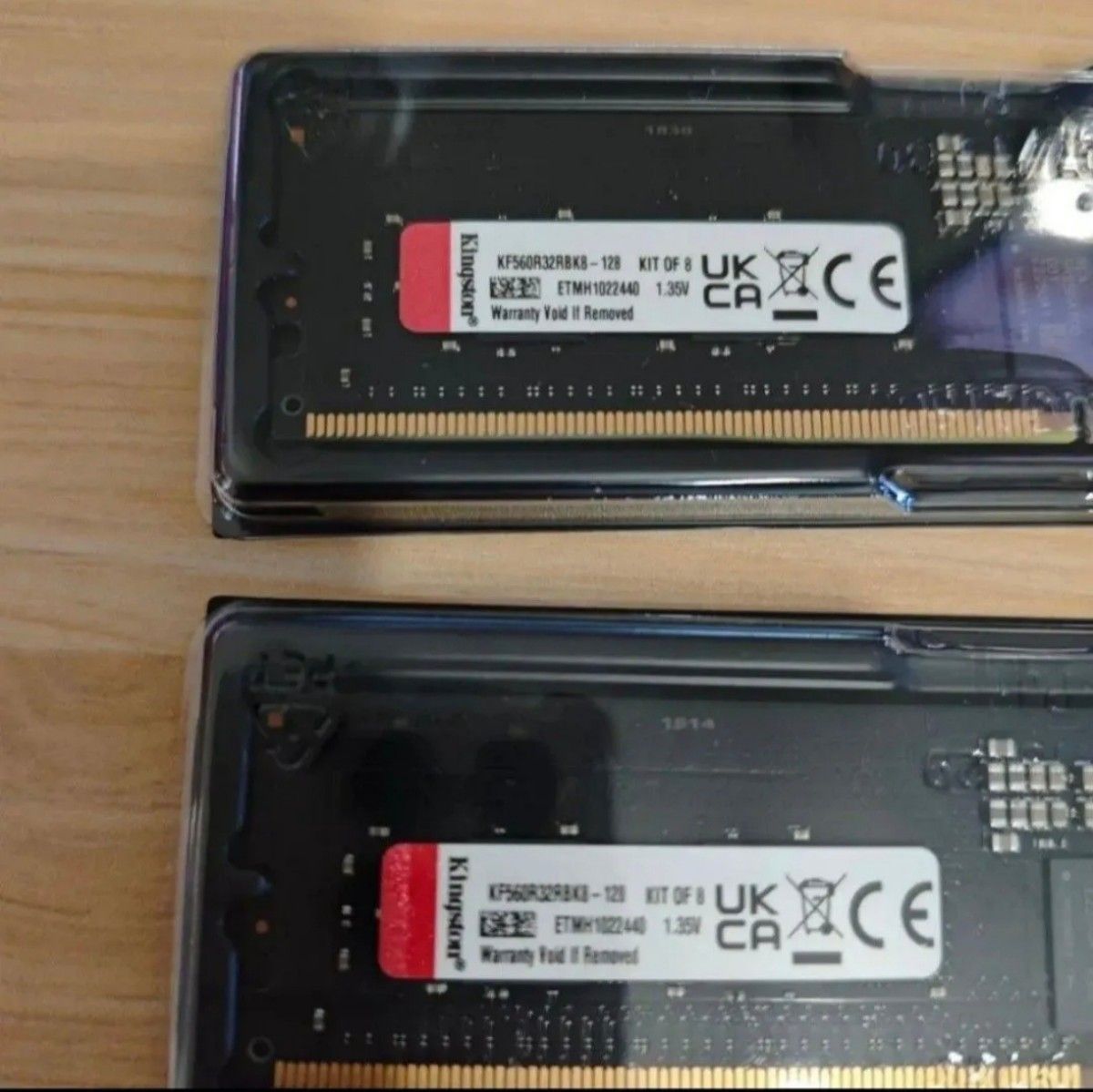 キングストン製 新品 PC5-48000 DDR5 6000 32GB RDIMM メモリ