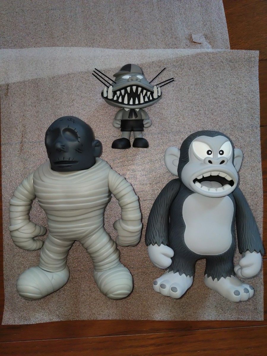 BOUNTY HUNTER バウンティハンター 怪物くん ソフビ フィギュア 2種