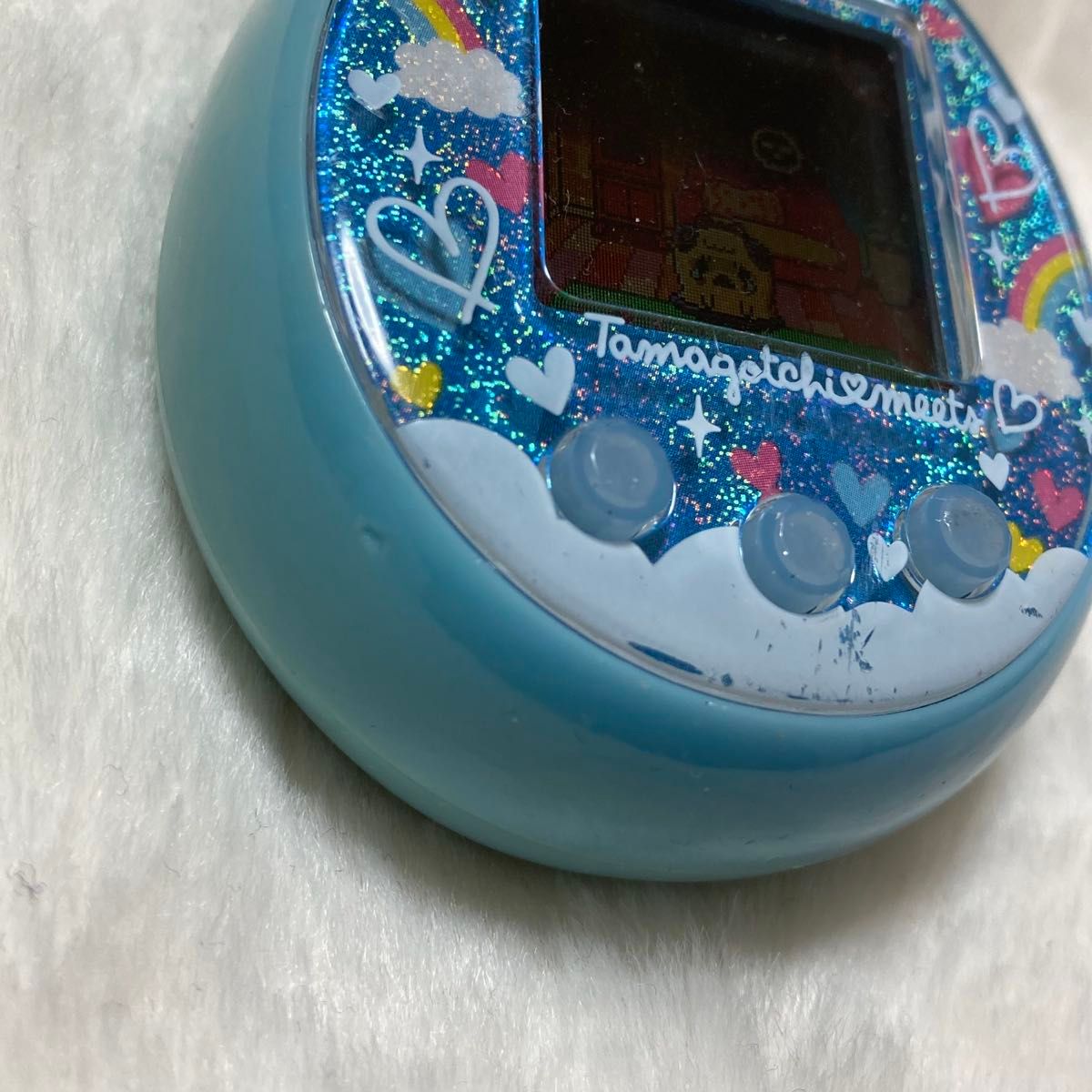 動作確認済み たまごっちみーつ メルヘンみーつver ブルー Tamagotchi