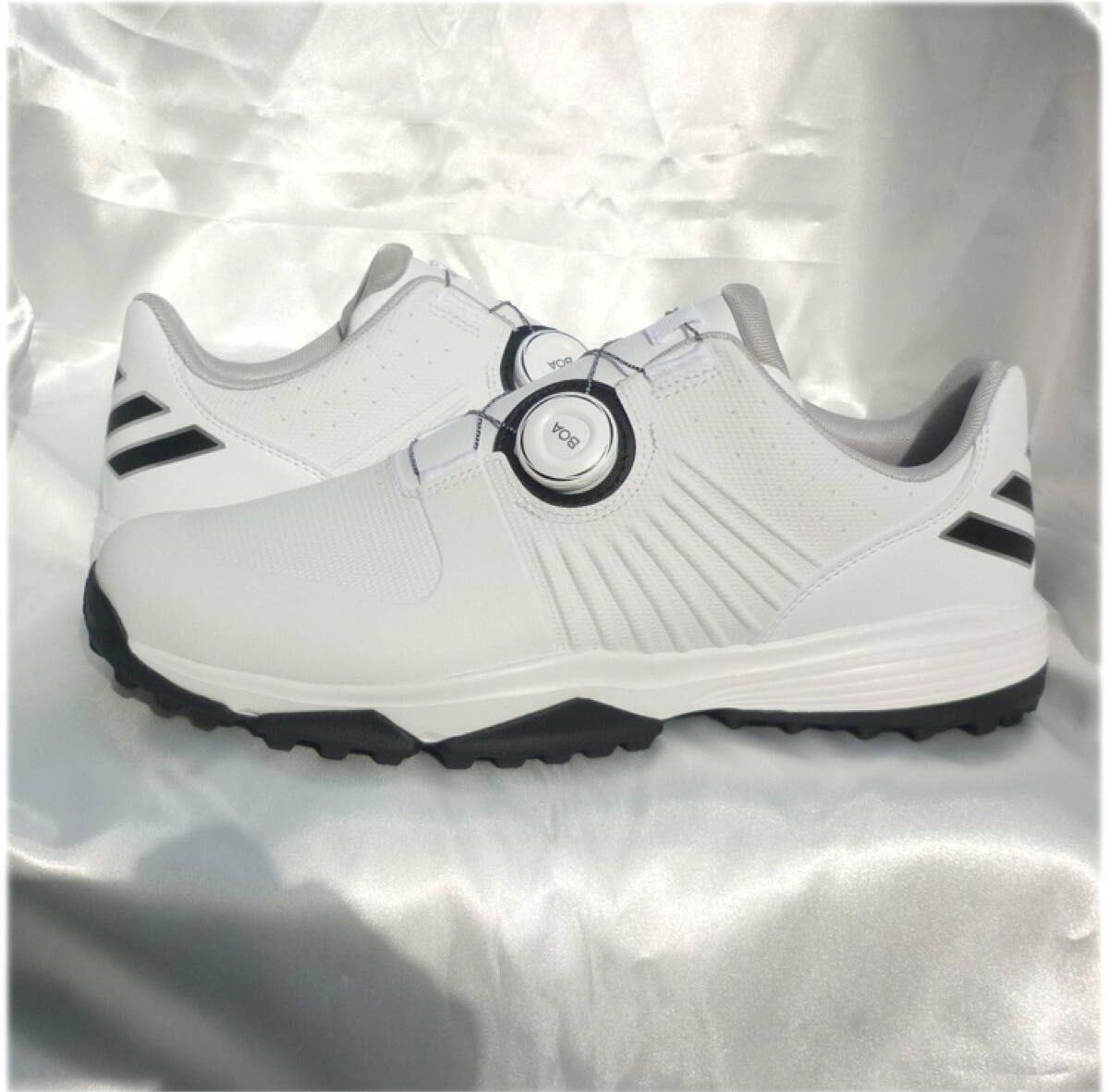 定価22440円新品28cm アディダスゴルフ 白 ゴルフシューズ プルーイド