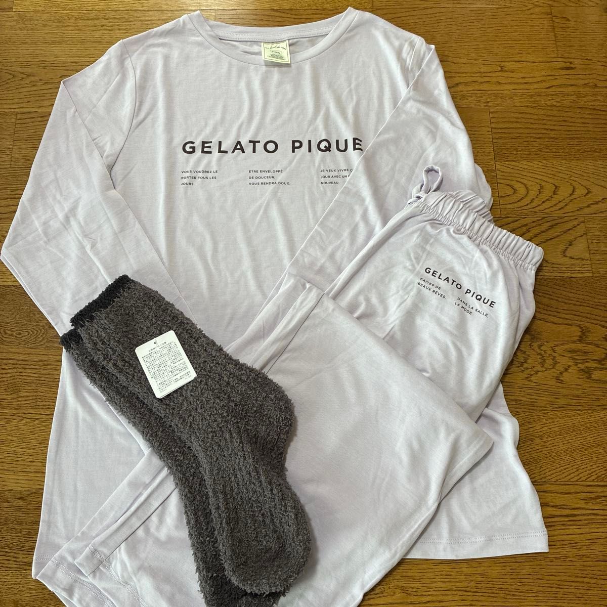 ジェラートピケ 福袋B ルームウェア上下＋靴下｜Yahoo!フリマ（旧