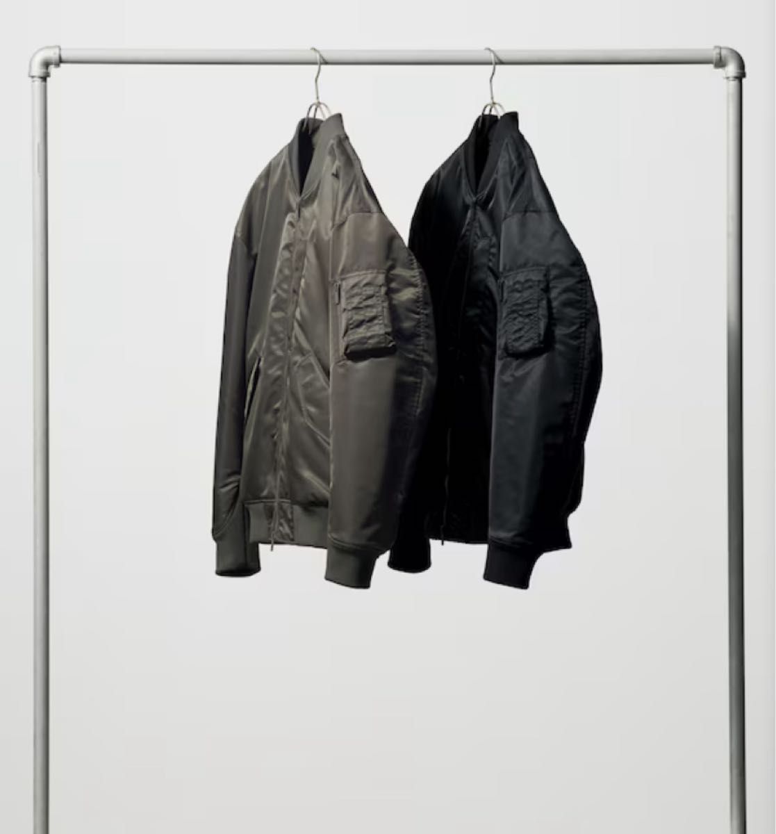 新品 2026年モデル UNIQLO +J ハイブリッドダウン MA－1 オーバー