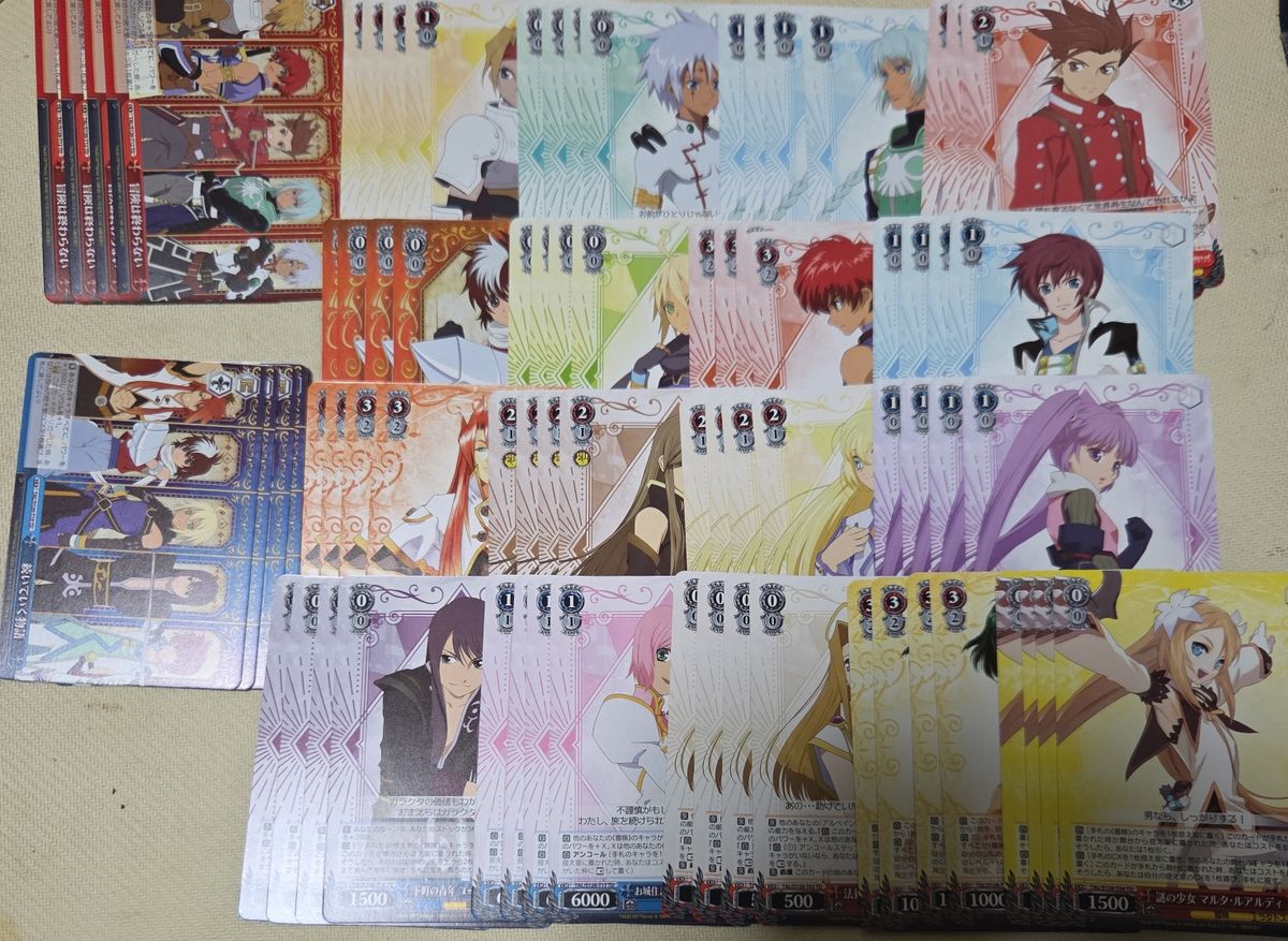 ヴァイスシュヴァルツ テイルズ オブ シリーズ TD 4コン｜Yahoo!フリマ