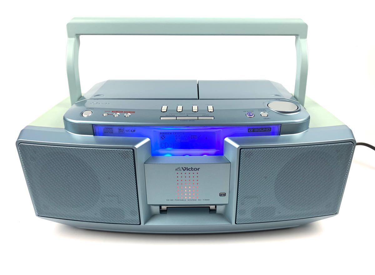 ビクターRC-T1MD・T15MD CD-MDポータブルシステム Clavia｜Yahoo