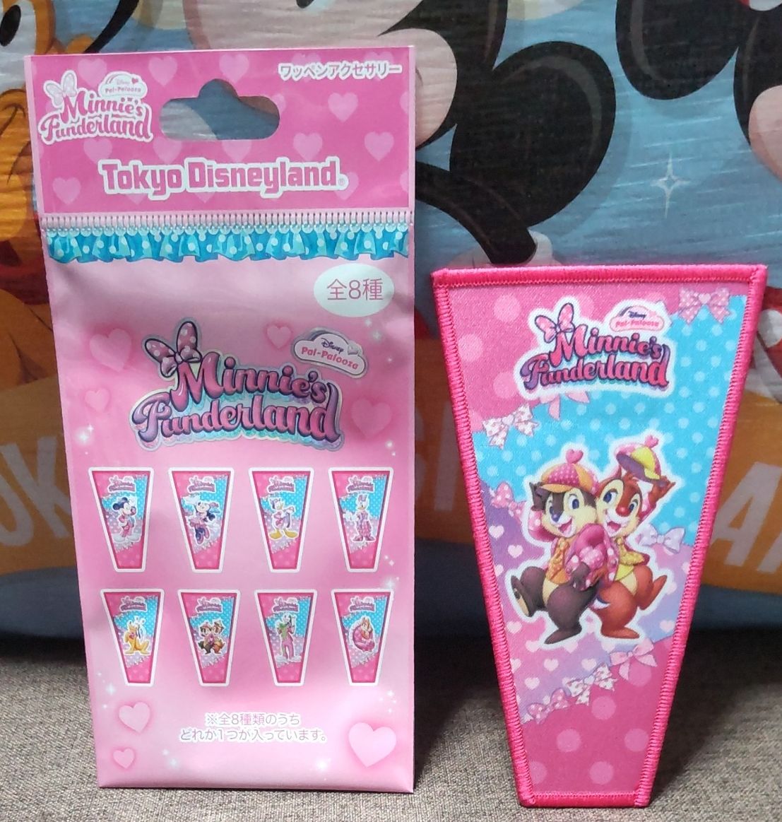 東京ディズニーランド ミニーのファンダーランド ワッペンアクセサリー