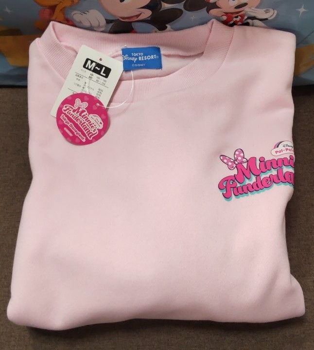 ミニーのファンダーランド トレーナー ディズニー パルパルーザ ピンク