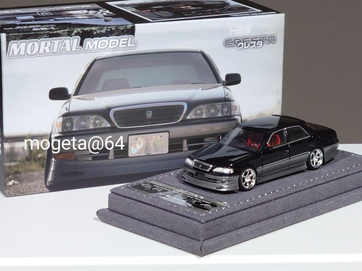 999台限定】MORTAL 1/64 TOYOTA CRESTA JZX100 クレスタ ルラーンG