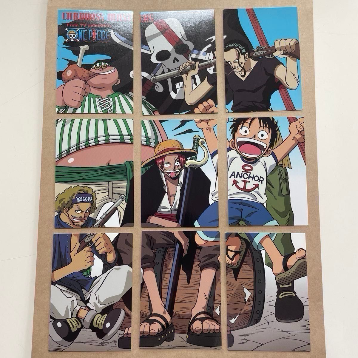 ONE PIECE 】ワンピース カードダスマスターズ 2000年Series1