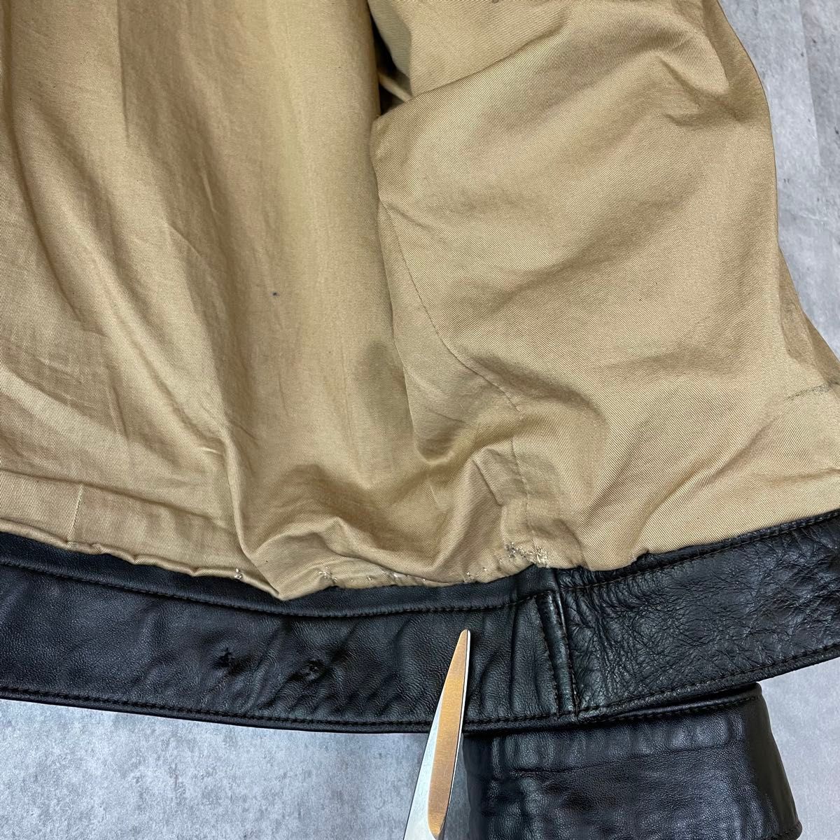 90's】Polo Ralph Lauren レザージャケット スイングトップ ブラック