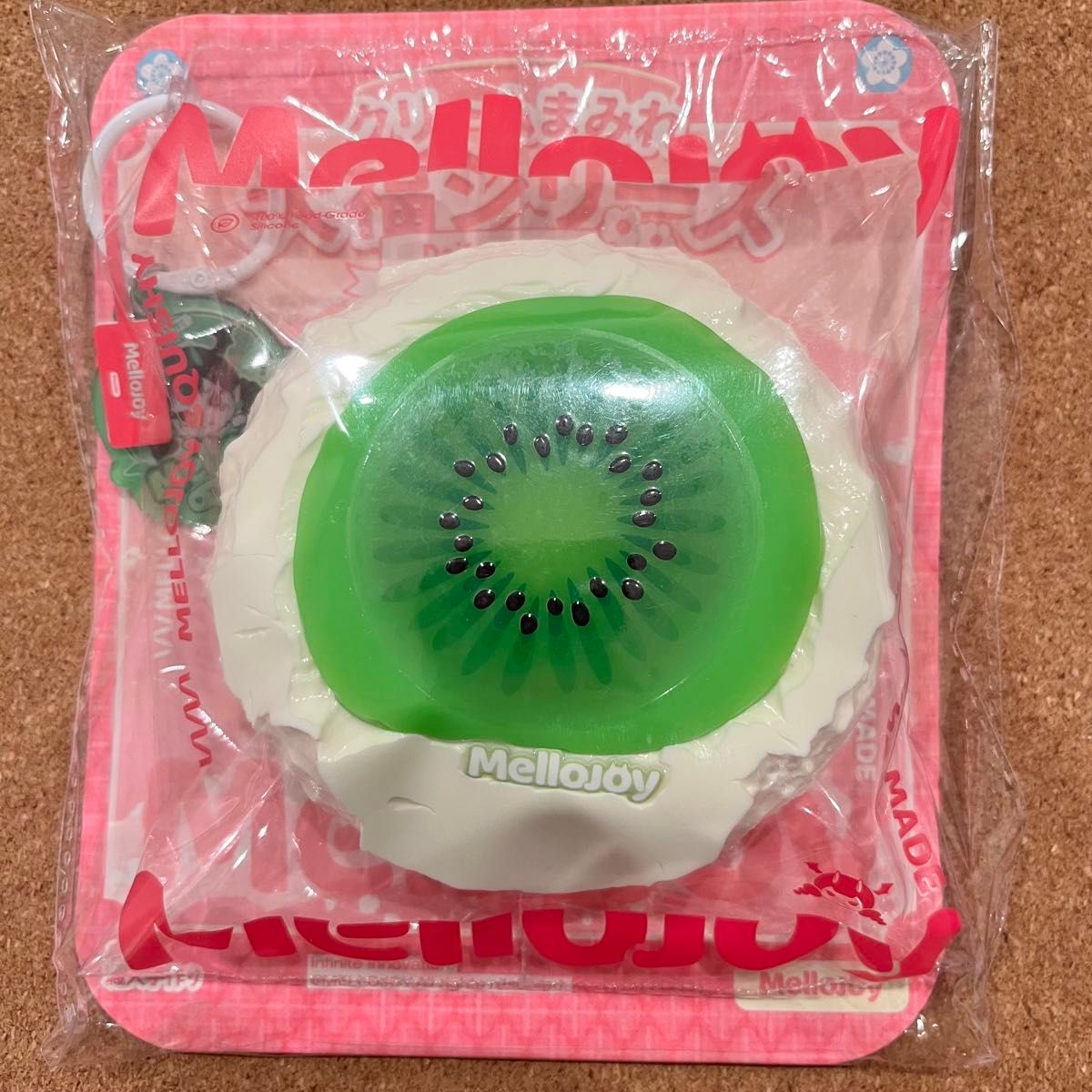 Mellojoy クリームまみれ大福シリーズ スクイーズ キウイ 大福