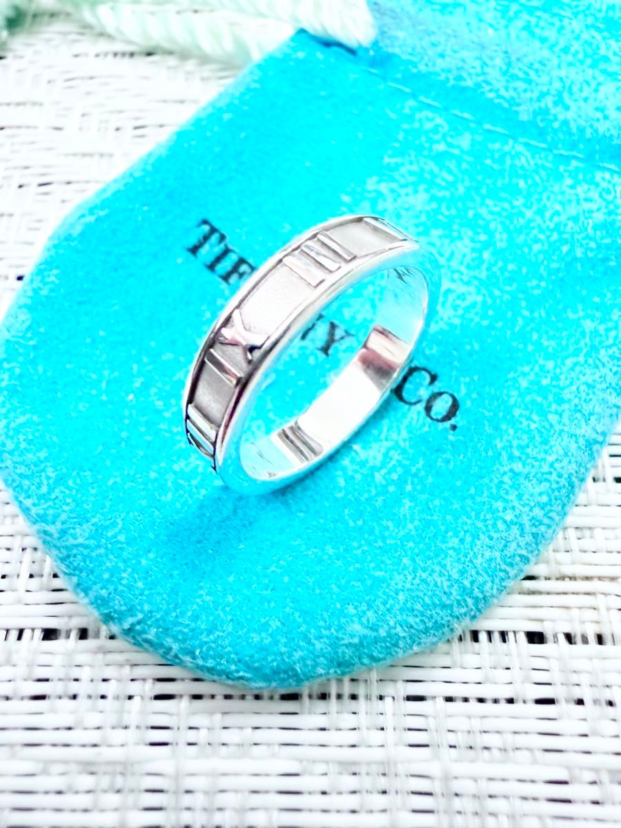 ティファニー アトラス スリム 指輪 リング 11 5号 研磨仕上 925