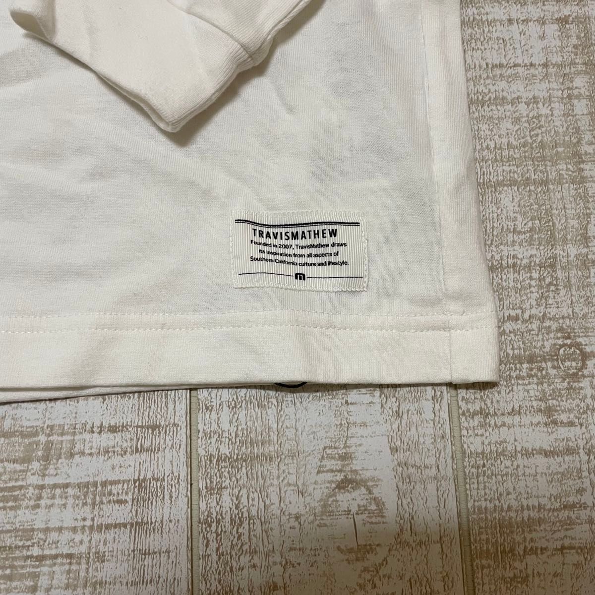 新品 キャロウェイ トラヴィスマシュー モック 胸ポケット ホワイト L