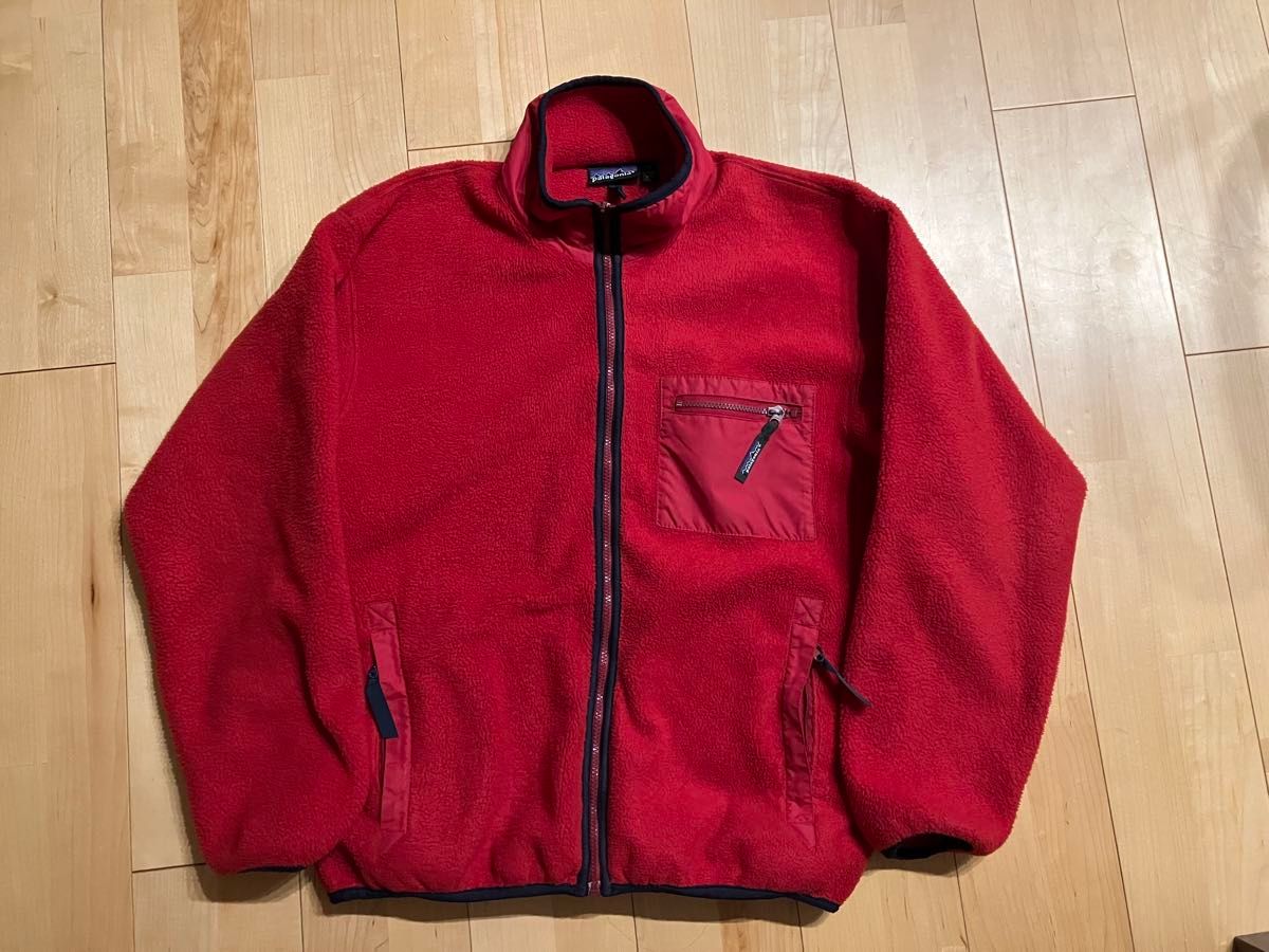 パタゴニア フリース シンチラ フリースジャケット Patagonia レッド