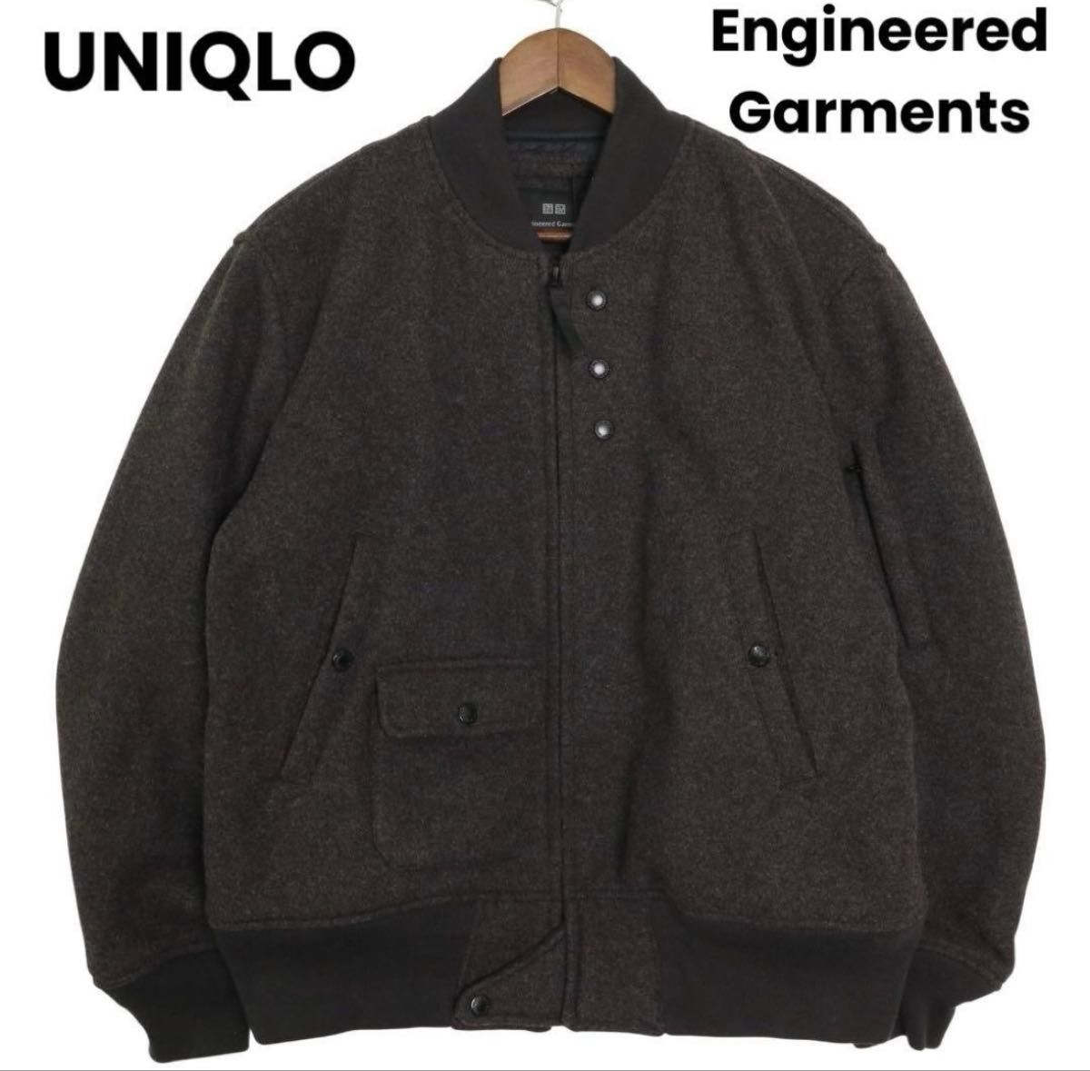 ユニクロ×エンジニアドガーメンツ パフテック ショートブルゾン M