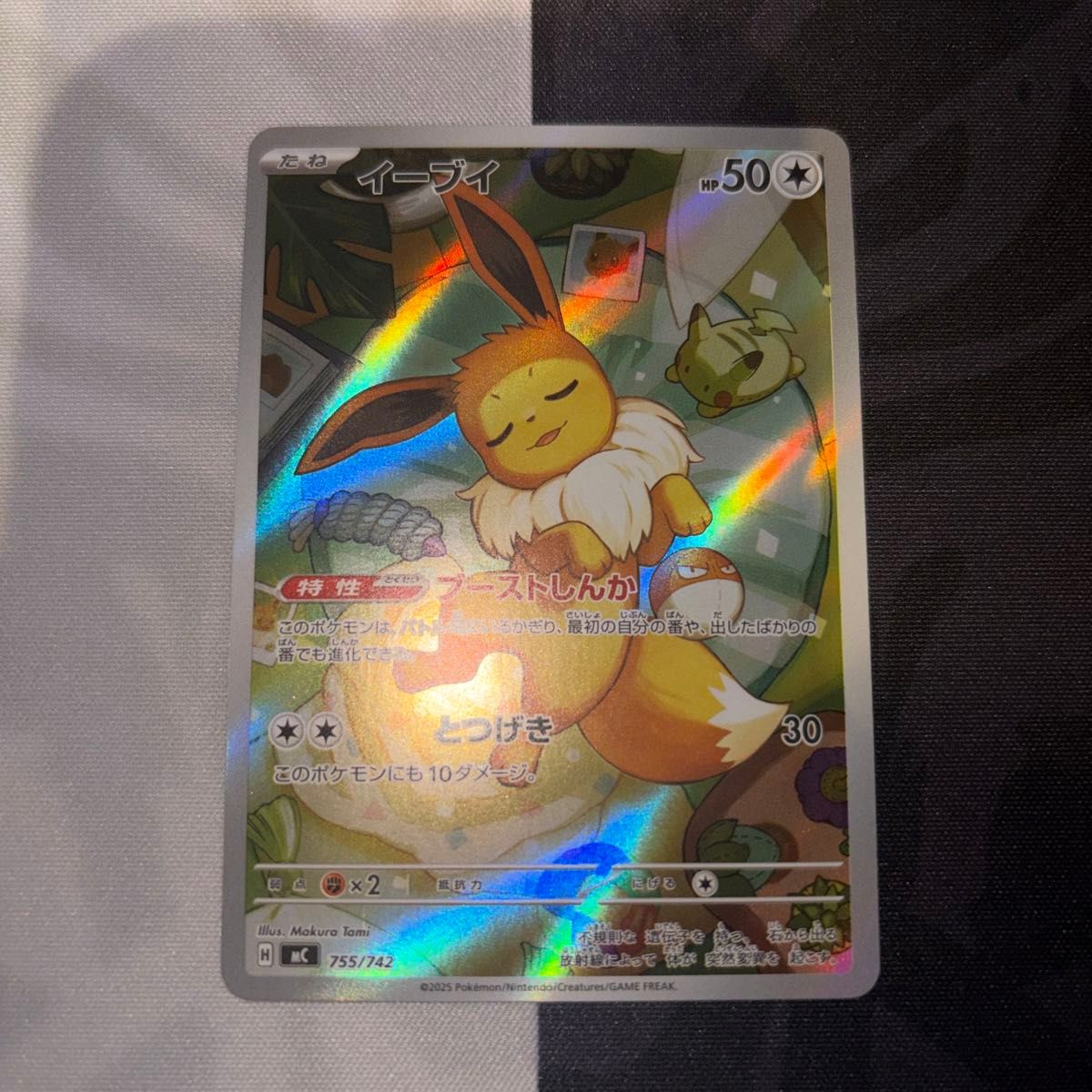 スタートデッキ100 ポケモンカード イーブイ AR仕様 No 040 755/742