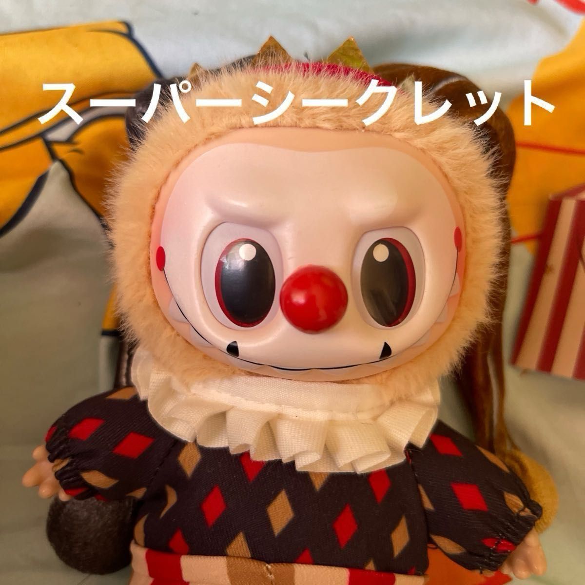 POPMART WHY SO SERIOUS スーパーシークレット ピエロ ラブブ｜Yahoo