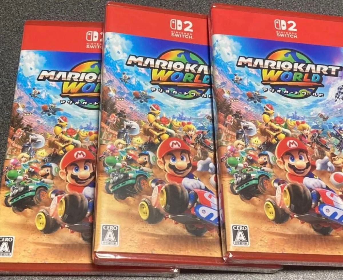 Nintendo Switch2 マリオカート ワールド ソフト パッケージ版
