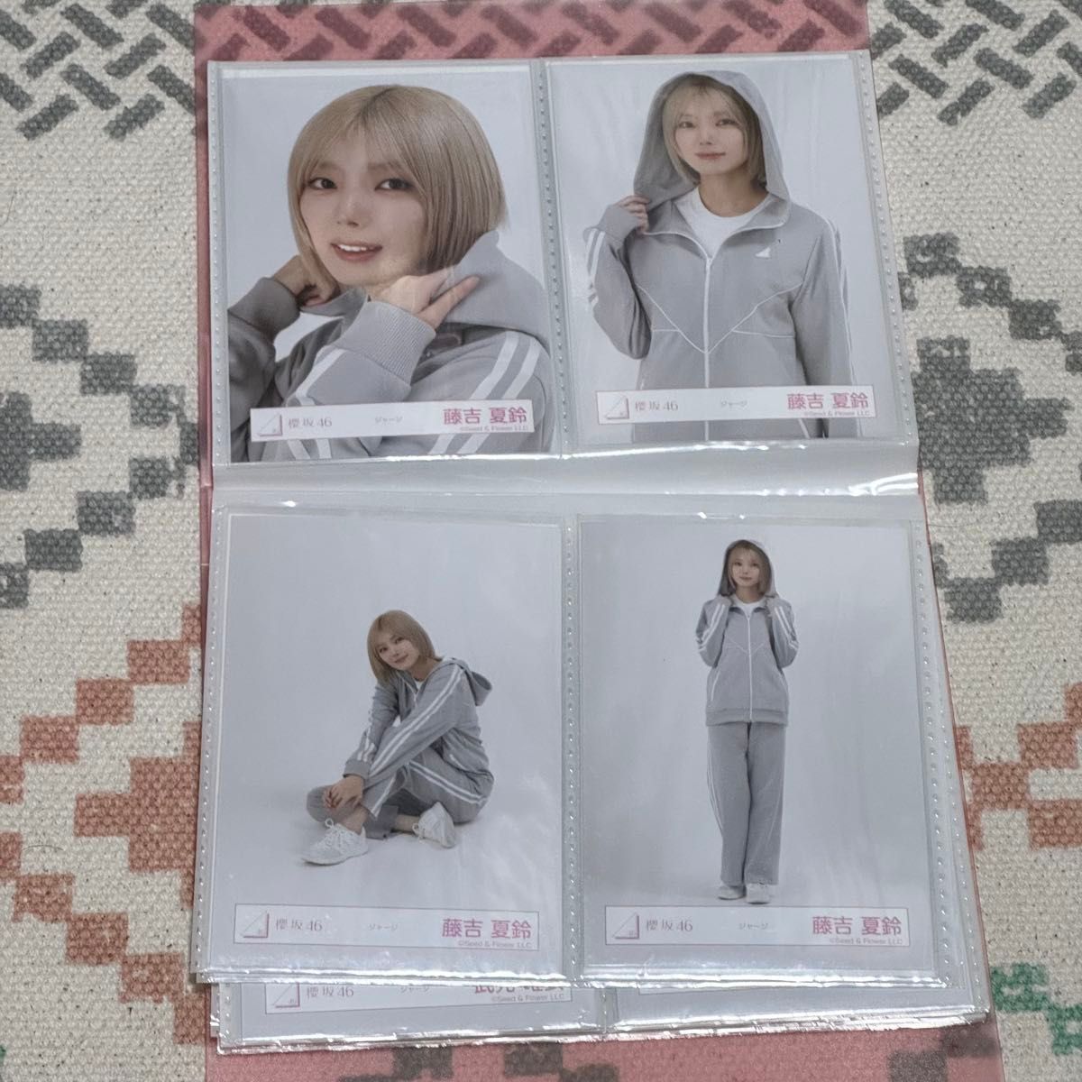 櫻坂46 生写真 ジャージ コンプ 藤吉夏鈴｜Yahoo!フリマ（旧PayPayフリマ）