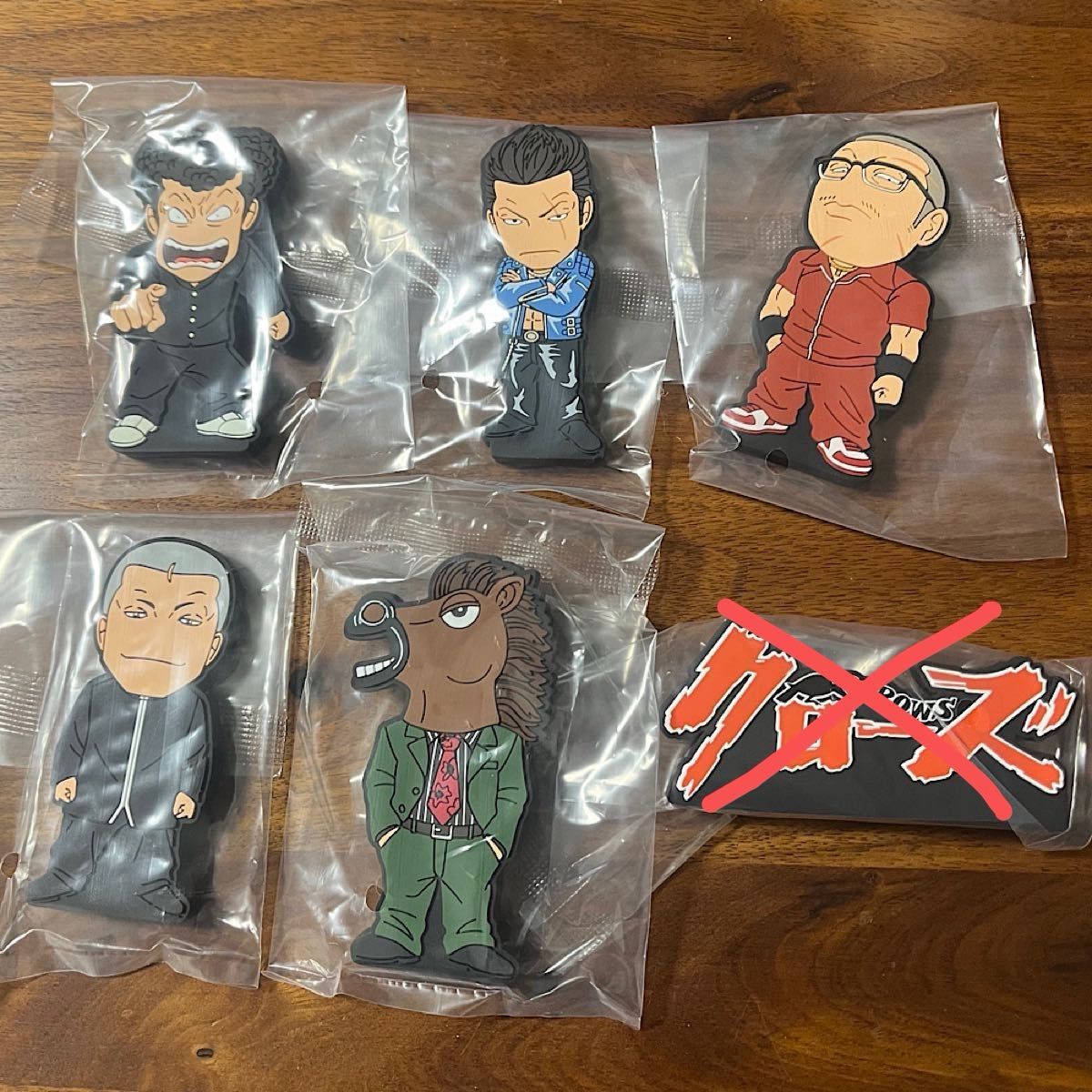 一番くじ クローズ＆WORST ～さすらいの鴉たち～ I賞 ラバースタンド 5