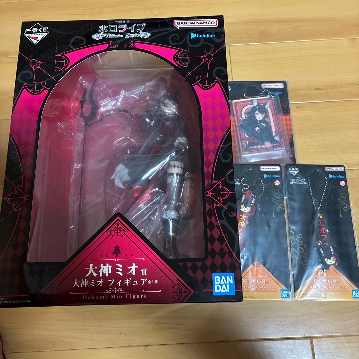 一番くじ ホロライブ 大神ミオ賞 大神ミオ フィギュア おまけ付き 4種