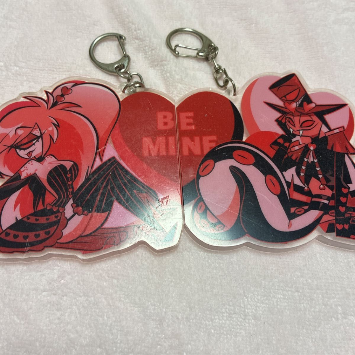 ハズビンホテル アクリルキーホルダー バレンタイン チェリーボム