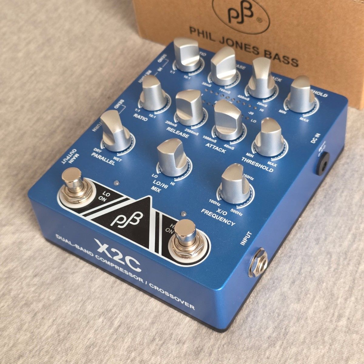 Phil Jones Bass X2C Dual Band Compressor ベース エフェクター