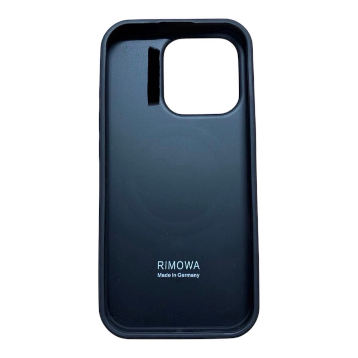 RIMOWA リモワ iPhone 16 Pro 用 スマートフォンケース ブラック