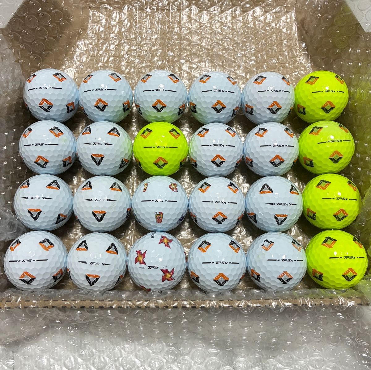 Taylor Made テーラーメイド ロストボール ゴルフボール TP5 TP5x PIX