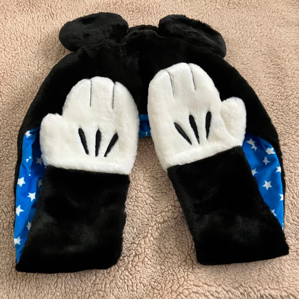 ディズニー ミッキー ファンキャップ マフラー マフラーキャップ