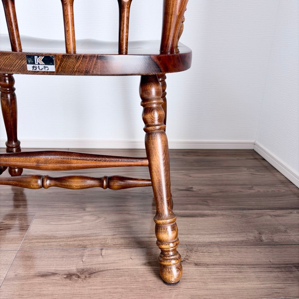 柏木工 ウィンザーチェア アーム付き ダイニングチェア 椅子 イス