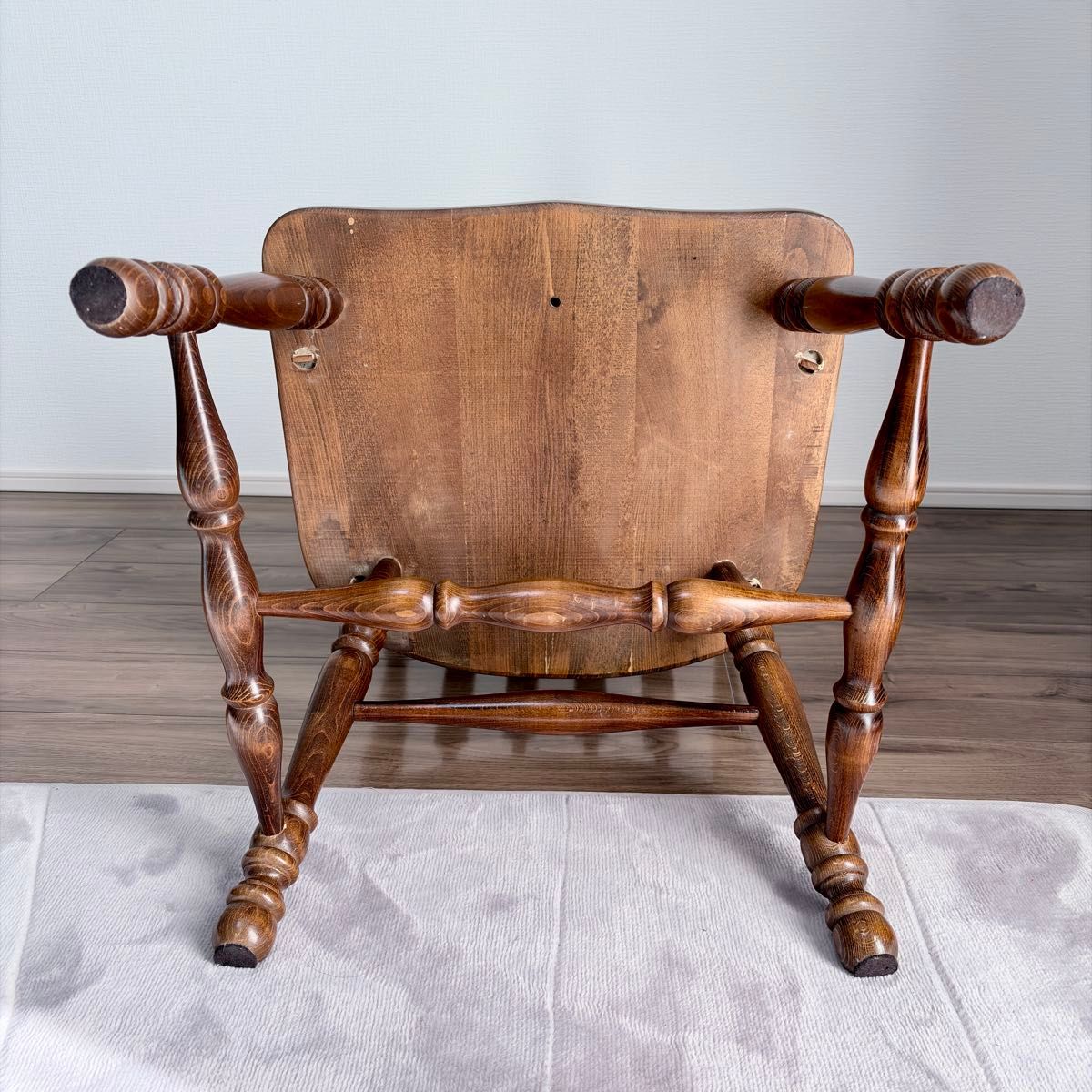 柏木工 ウィンザーチェア アーム付き ダイニングチェア 椅子 イス